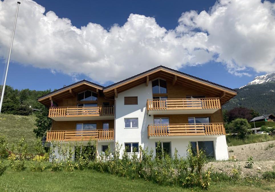 Dernier appartement en résidence secondaire finition au gré du preneur à Mollens (Crans-Montana)